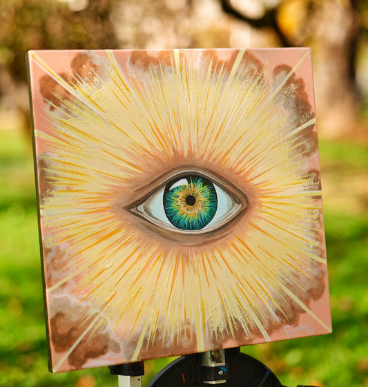 Illumination | Mystical Art | Stretched Canvas Print