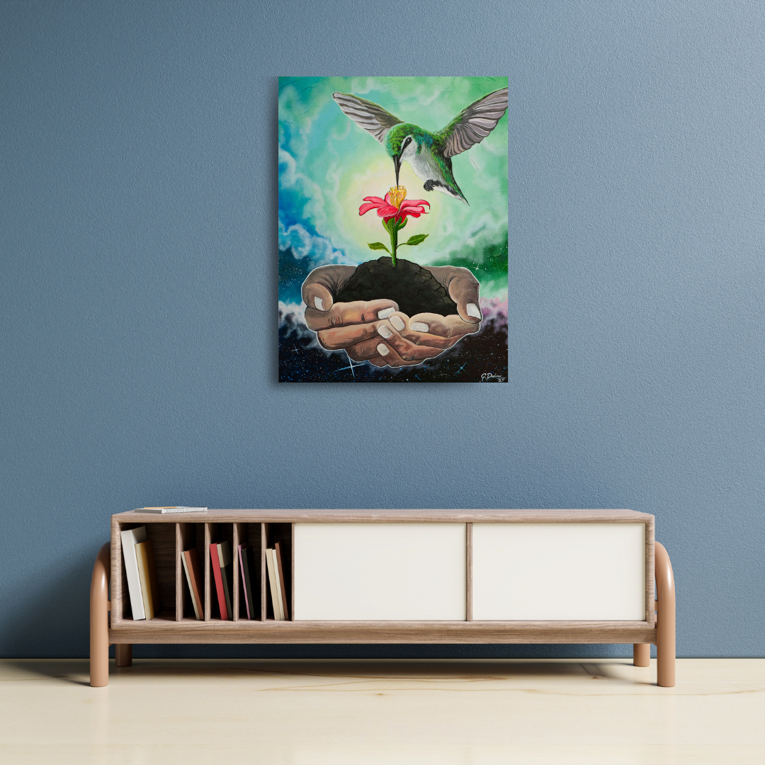 Gift of Life | Patience and Hope | Stretched Canvas Print