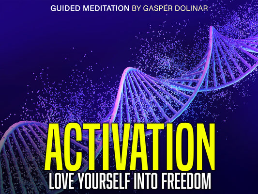 Guided meditation for DNA activation focusing on self-love, worthiness and awakening gratitude for prosperous future