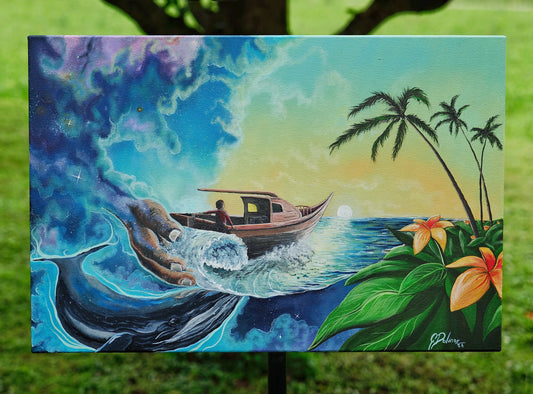 The Universe Has Your Back showing symbolic elements of trust and cosmic guidance, reflecting the message of universal support.