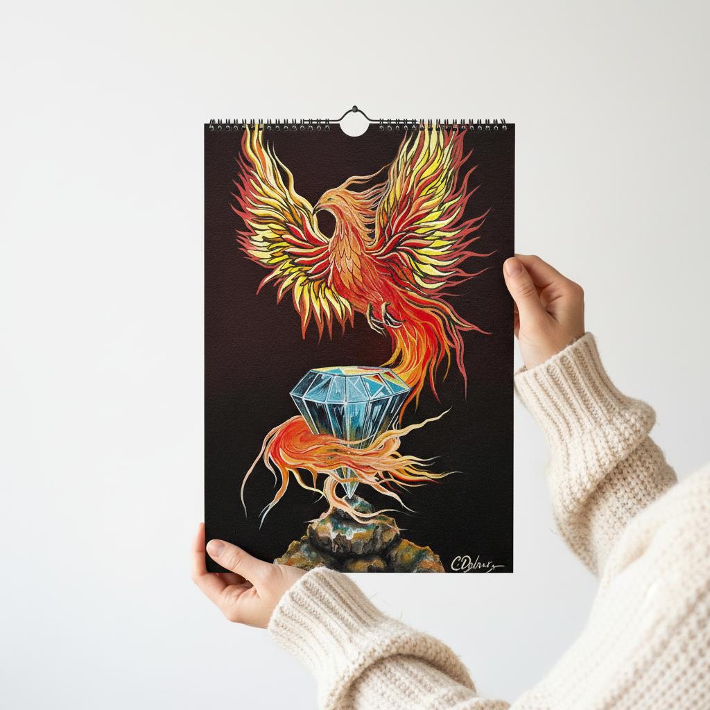 AttractPassion Art Wall Calendar 2026 (EU, UK & Rest of World)