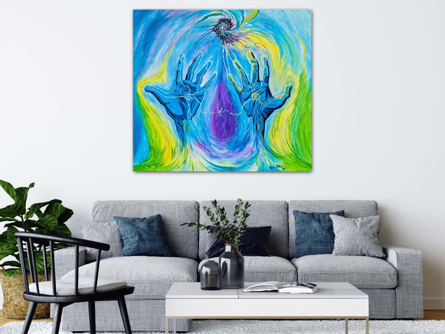 We Are Energy | Intuitive & Energetic Original Painting