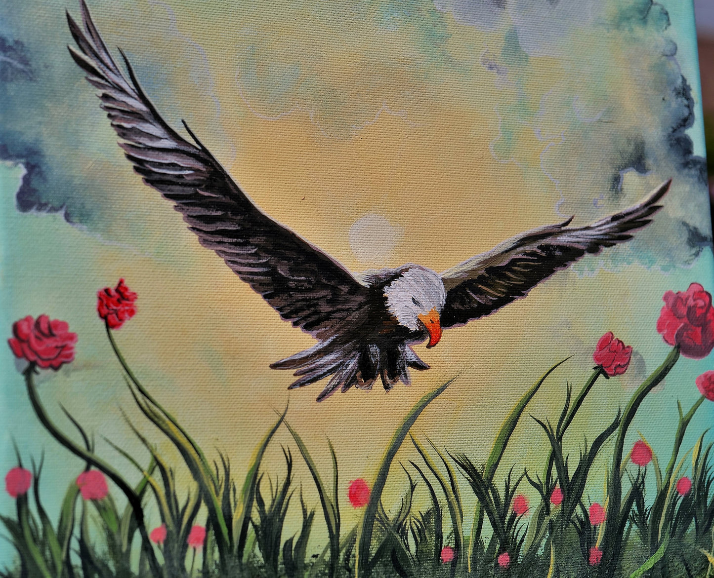 Greatness | Eagle | Spirit animal | Landscape & Nature | Print on Canvas
