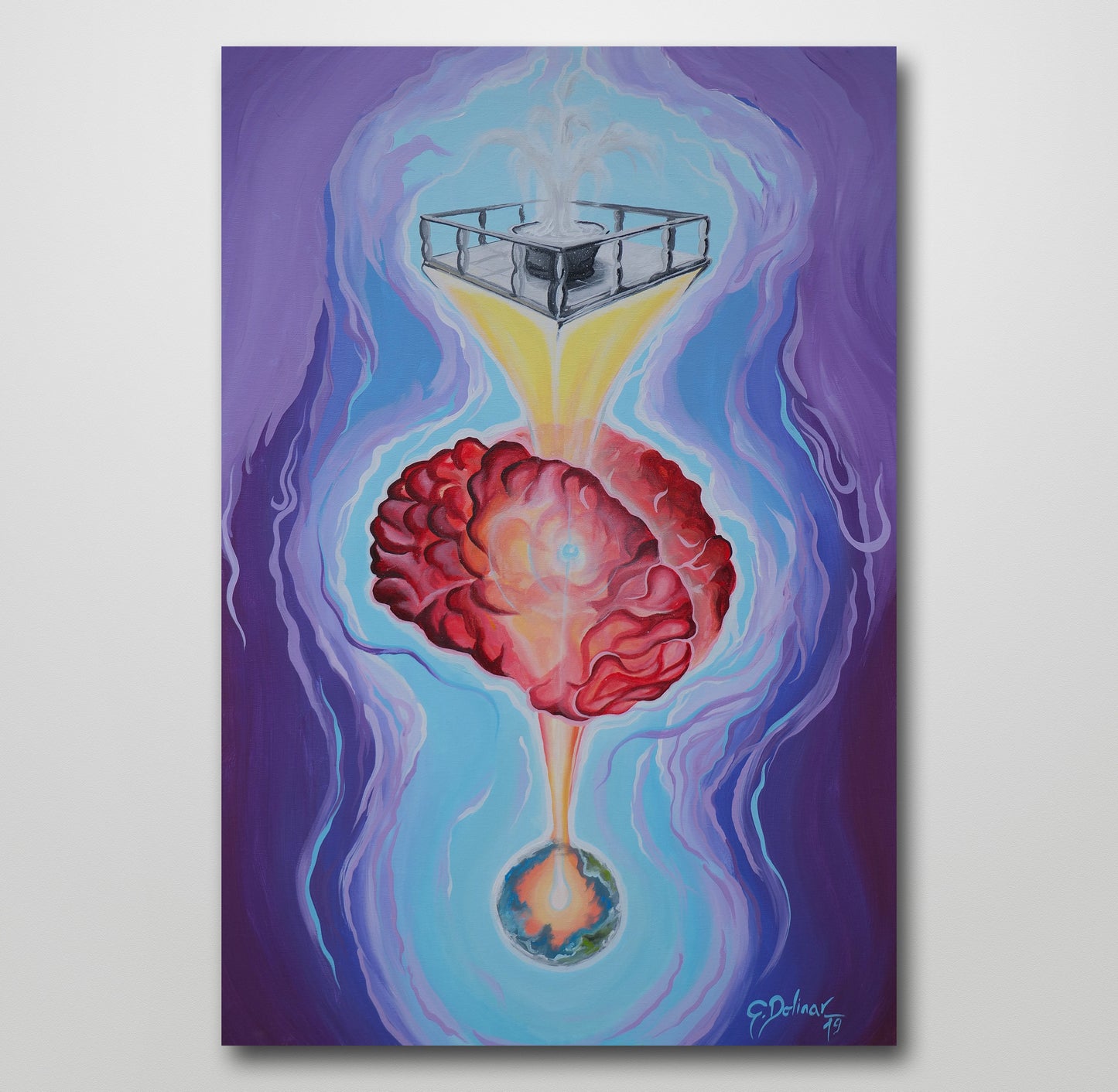 Pineal Gland Awakening | Original Painting