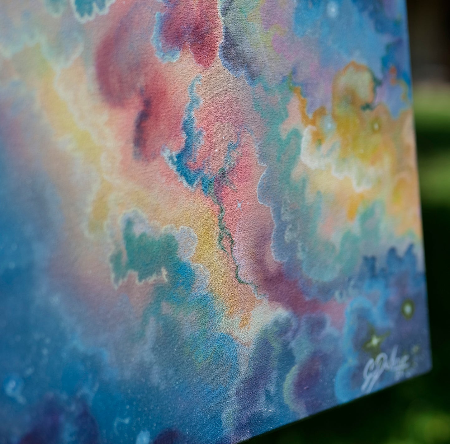 Heaven is Guiding You Through It All | Stretched Canvas Print