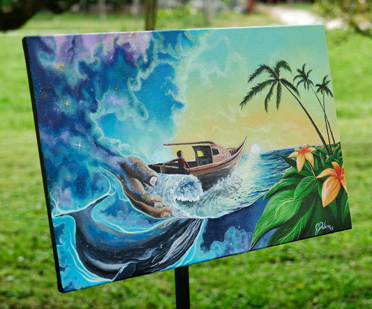 The Universe Has Your Back | Stretched Canvas Print