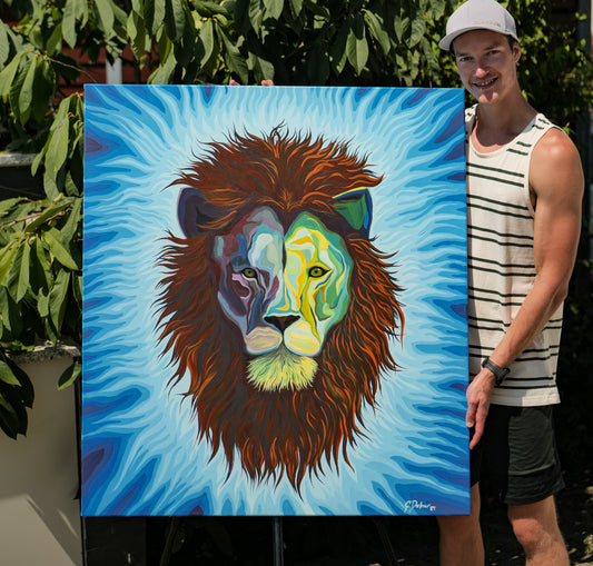 Spirit of a Lion | Original Painting