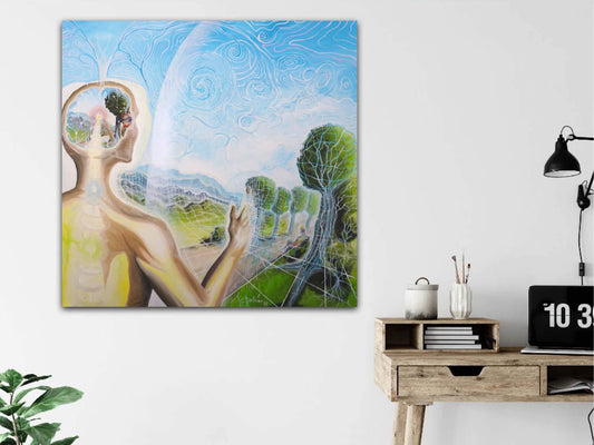 Perception of Maya | Canvas Print