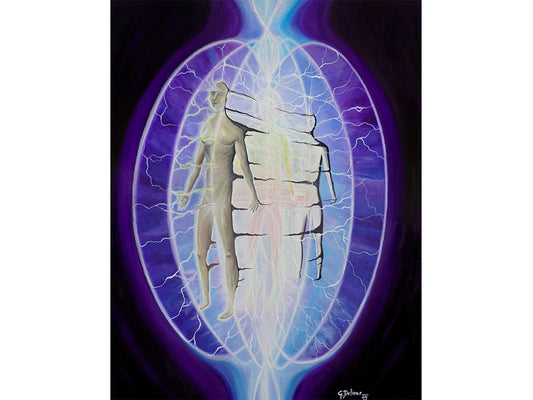 I am the Light | Intuitive & Energetic Canvas Print