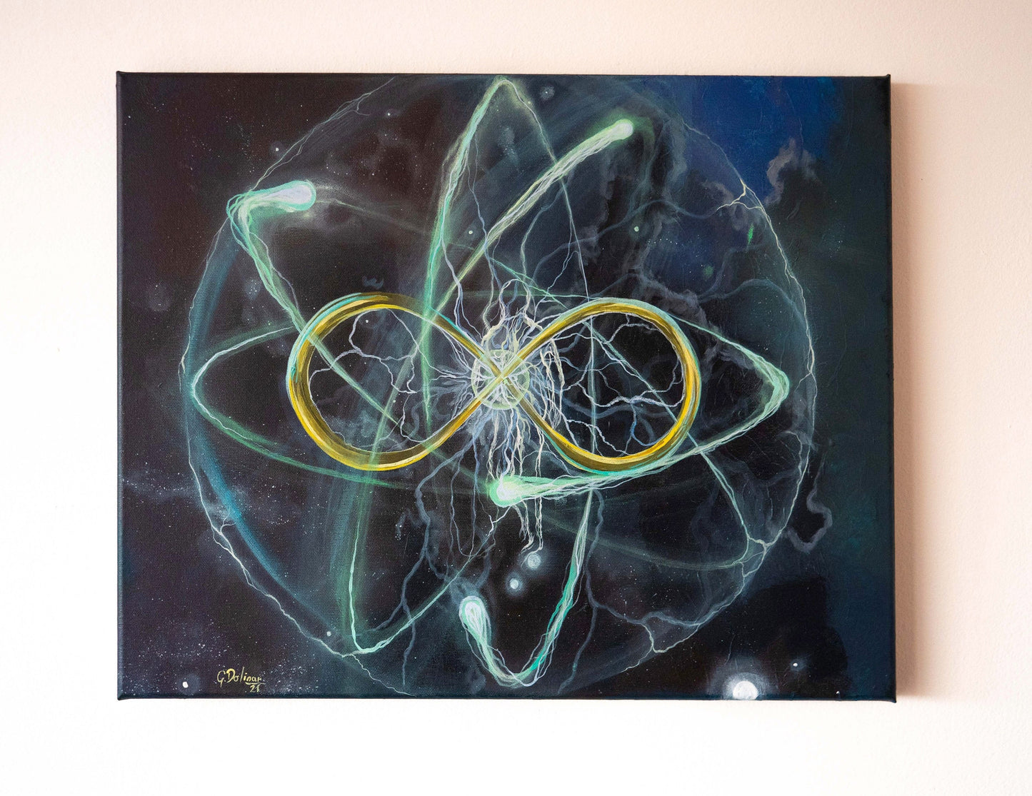 Infinite Potentials - Quantum Physics | Infinity | Intuitive & Energetic Canvas Print