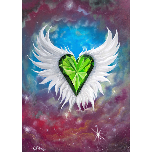 Transcendence - Heart Activation | Heart Chakra | Canvas Print