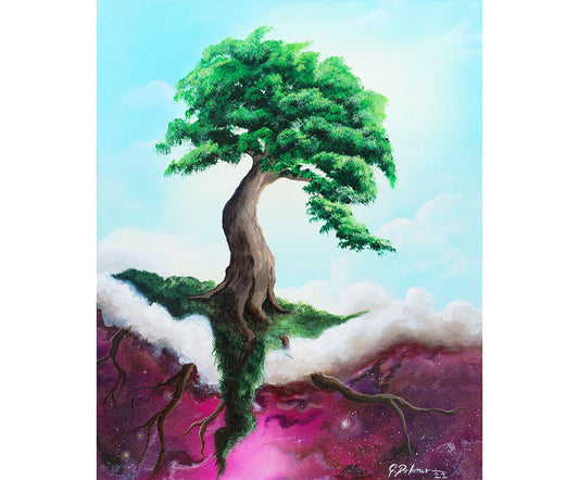 The Tree of Wisdom - Celestial & Universe | Canvas Print