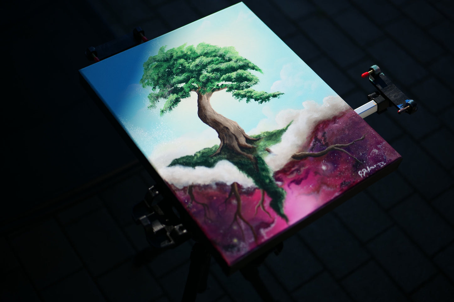 Der Baum der Weisheit | Leinwanddruck