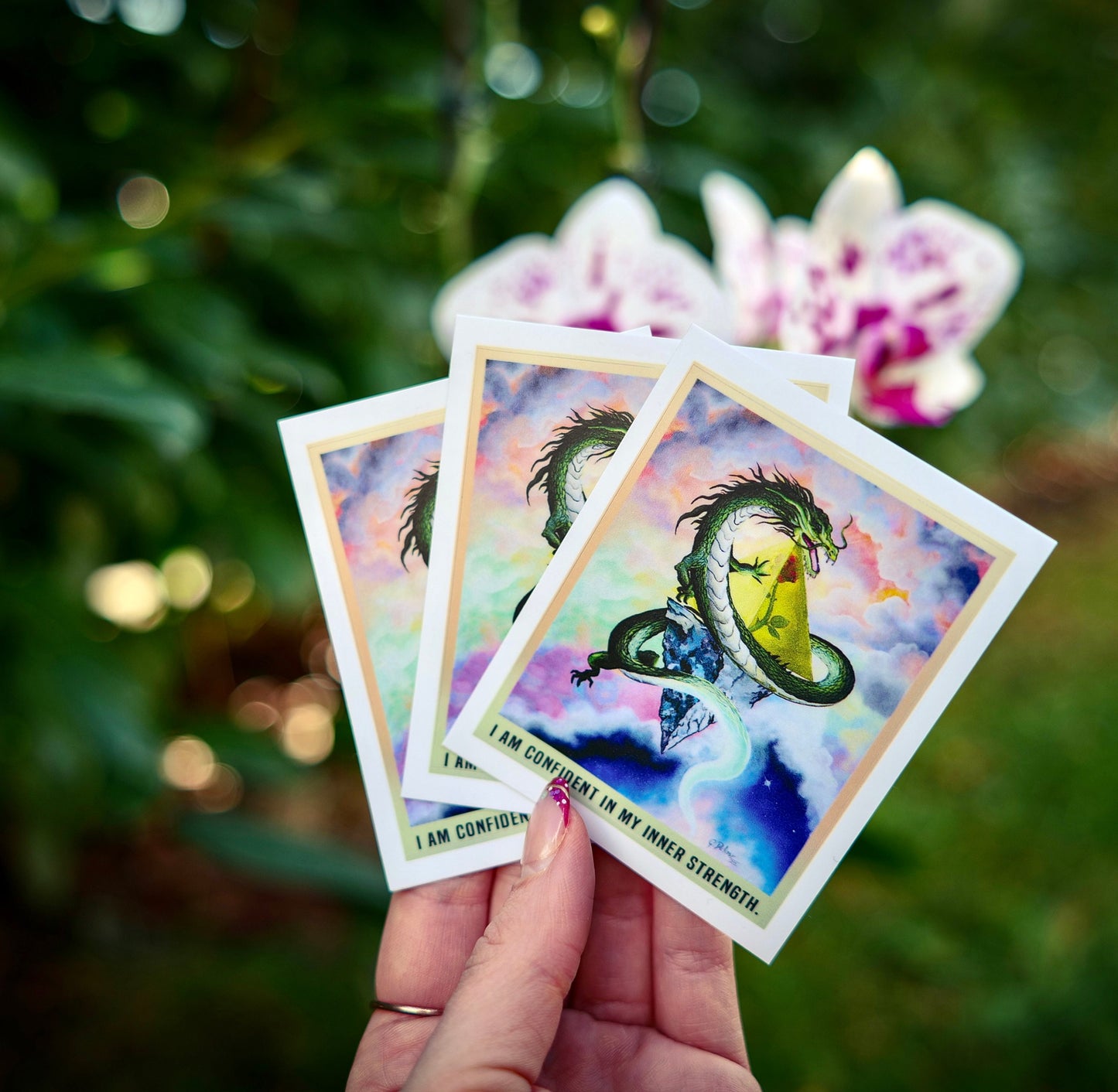 ❗️LAST 2 STICKERS❗️The Dragon - Spirit Animal | Vinyl Quote Sticker