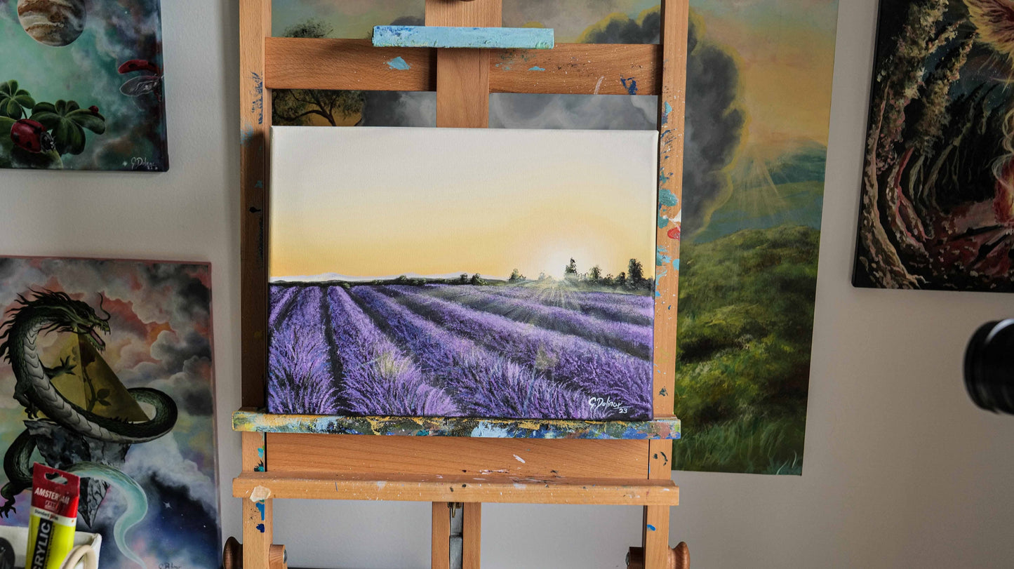 Lavender Field | Serenity | Canvas Print