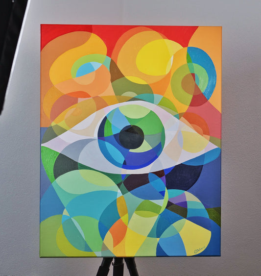 NEW: I See You | Original Painting by Gasper Dolinar