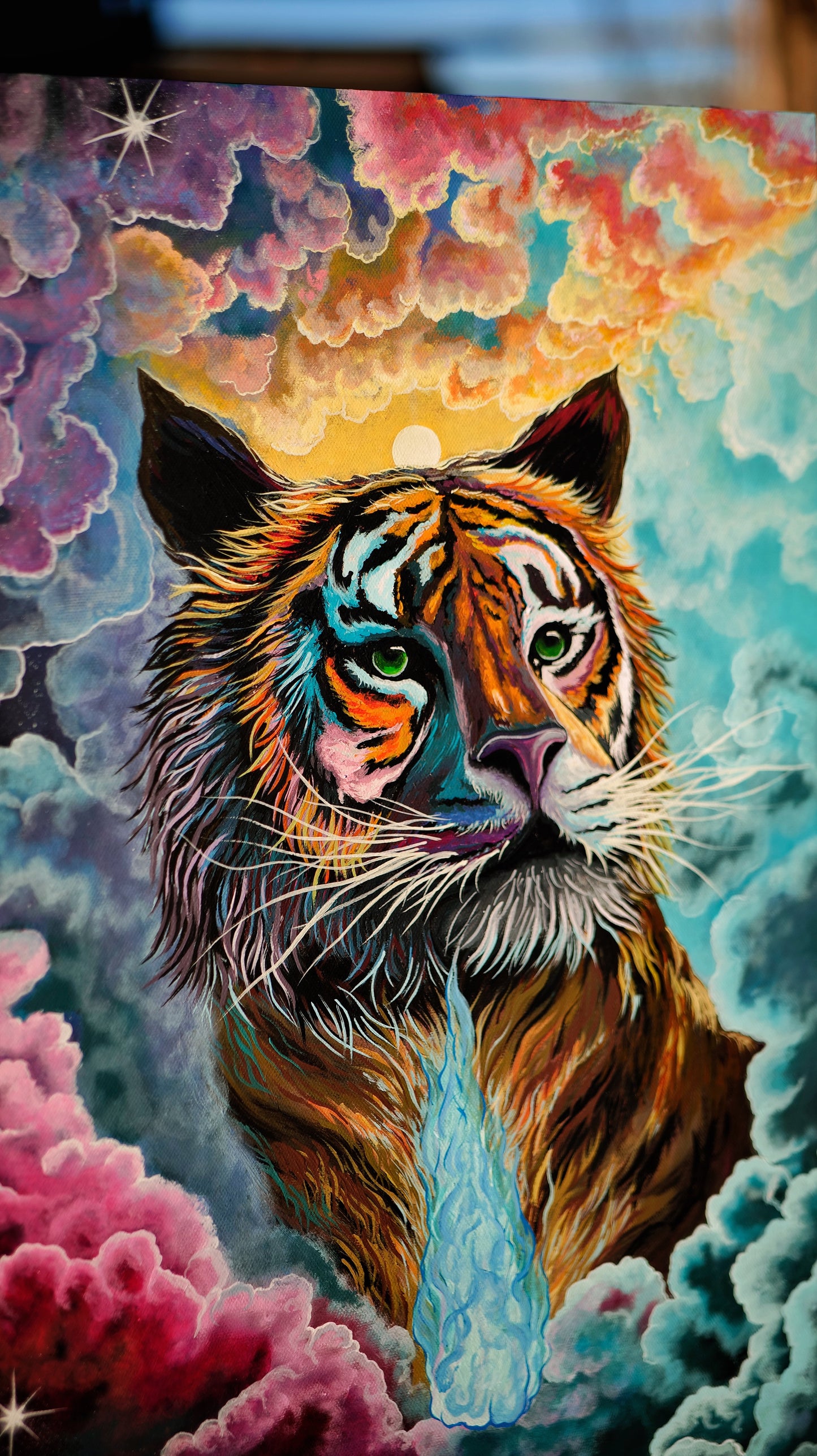 Flame of Life | Original Acrylic Painting