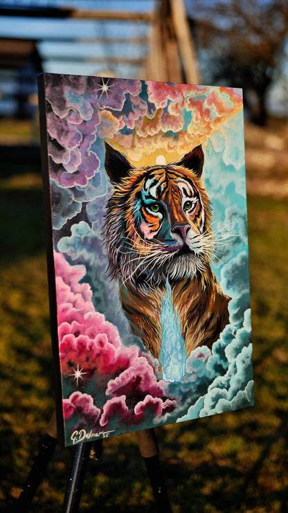 Flame of Life | Original Acrylic Painting