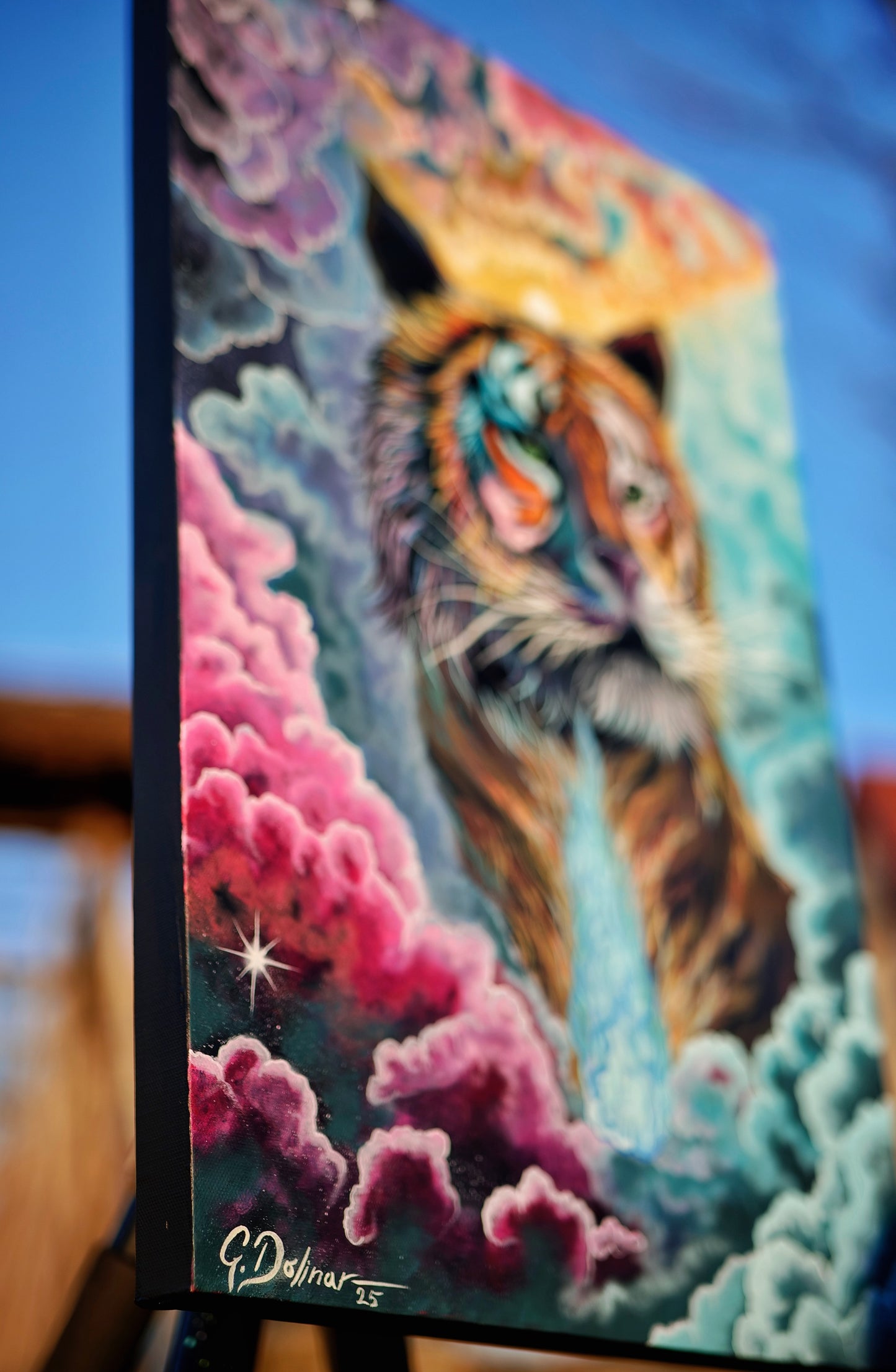 Flame of Life | Original Acrylic Painting