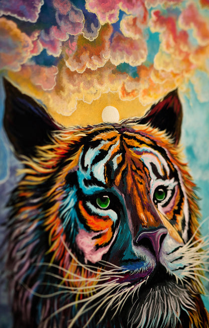 Flame of Life | Original Acrylic Painting