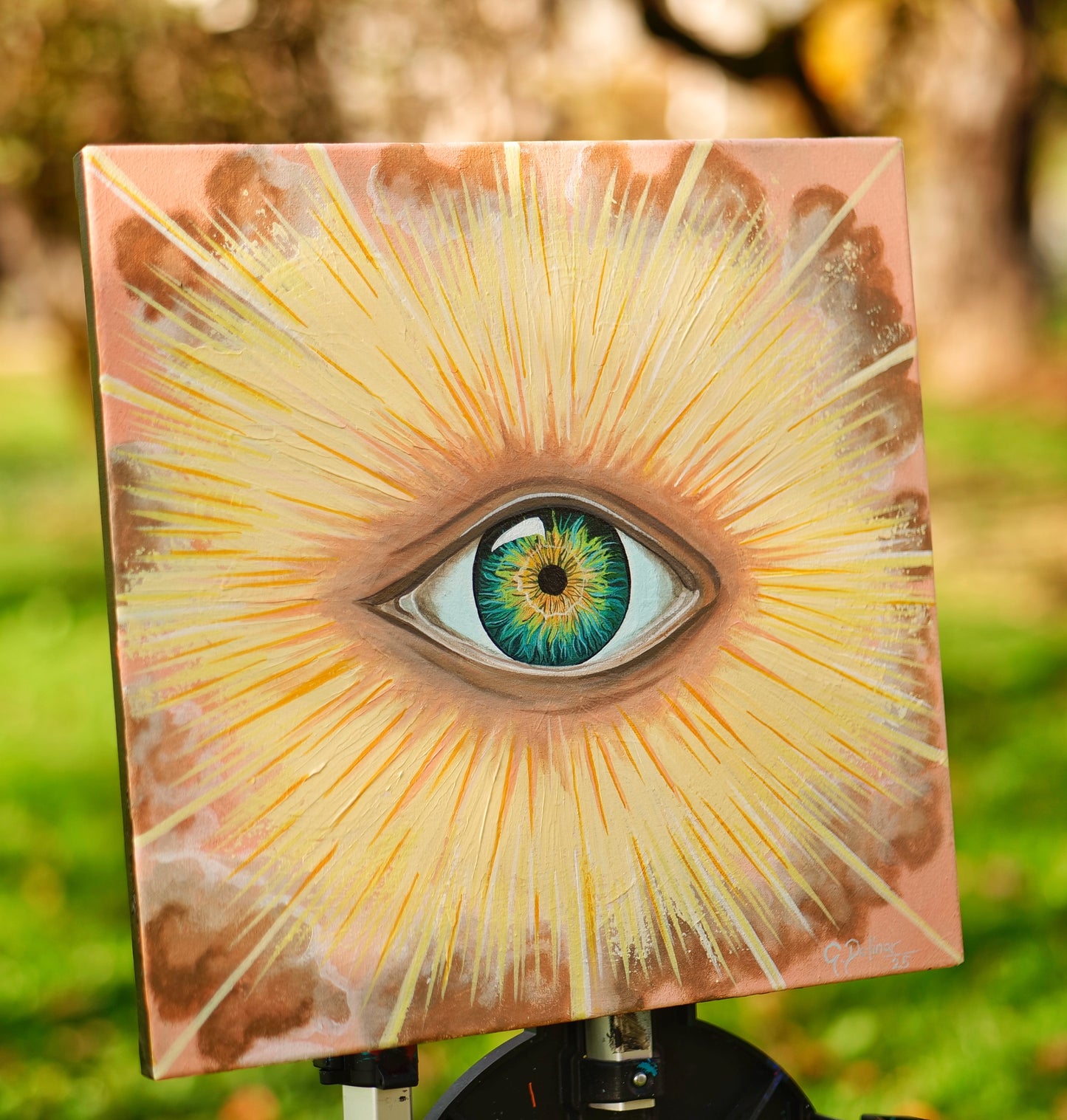 Illumination | Mystical Art | Stretched Canvas Print