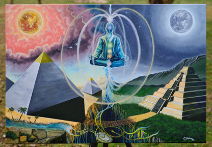 Remembering | Ancient Knowledge Returning | Stretched Canvas Print