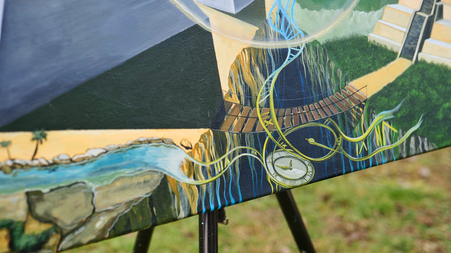 Remembering | Ancient Knowledge Returning | Stretched Canvas Print