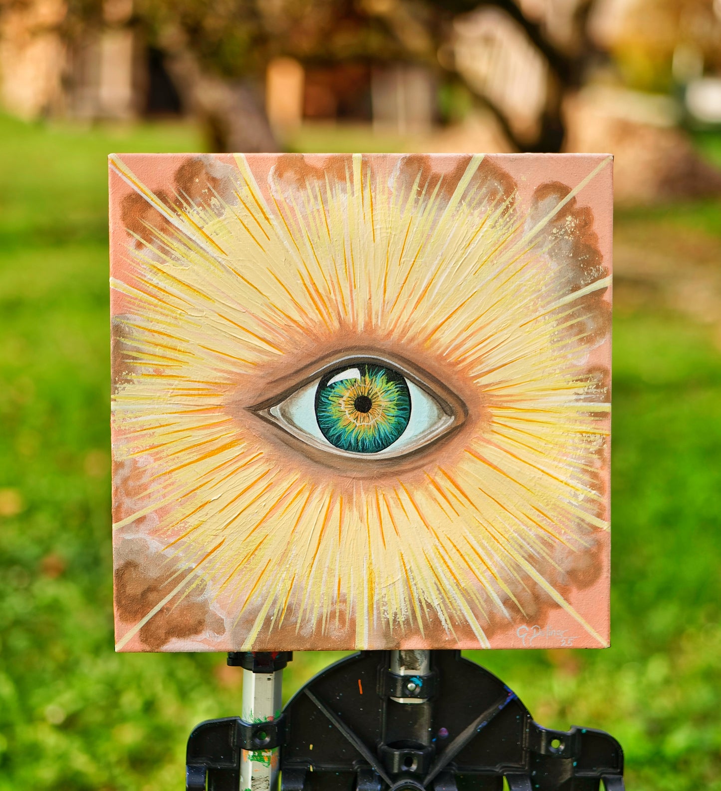 Illumination | Mystical Art | Stretched Canvas Print