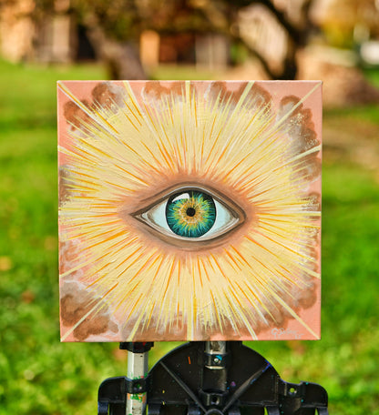 Illumination | Mystical Art | Stretched Canvas Print