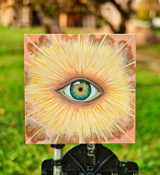 Illumination | Mystical Art | Stretched Canvas Print