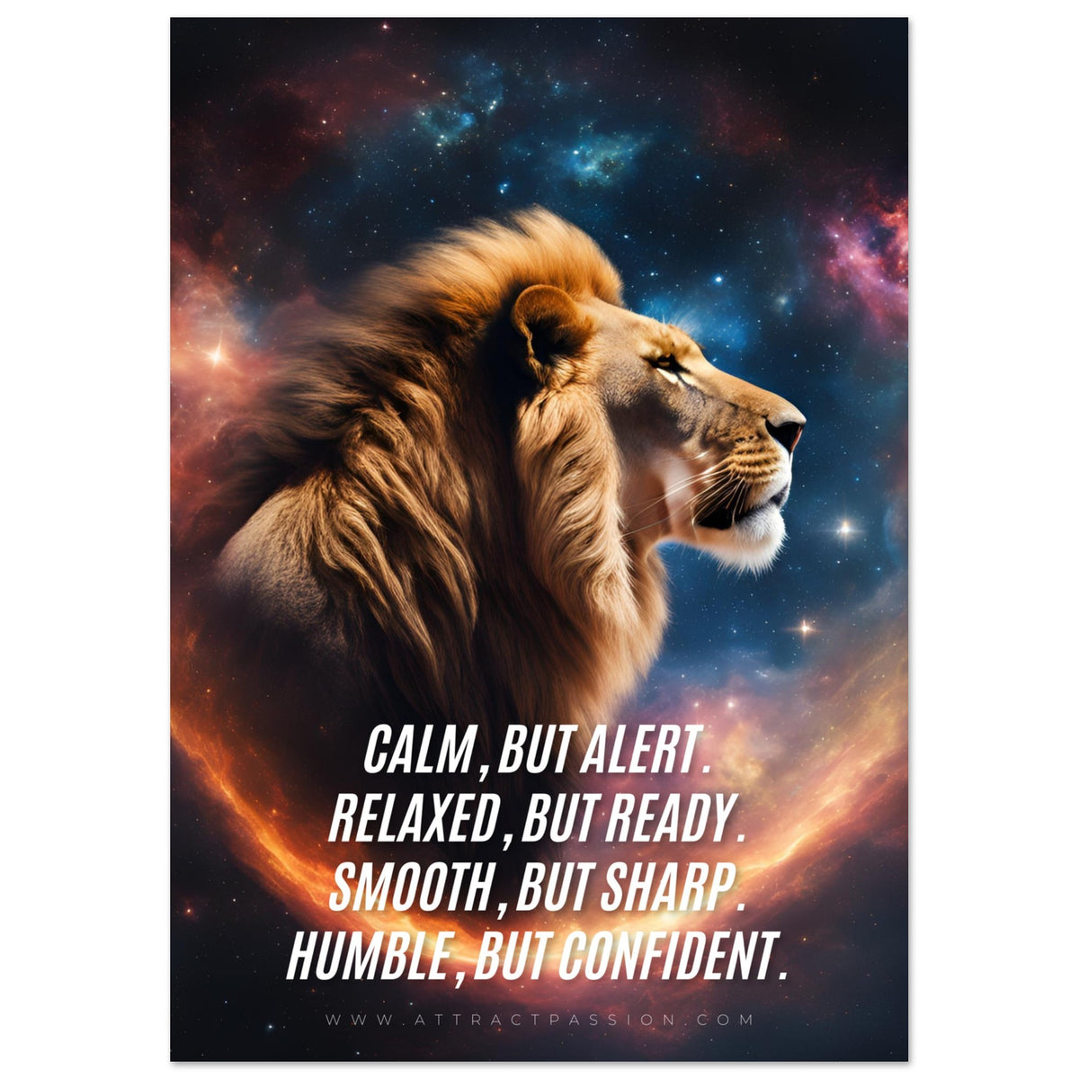 The Balanced Strength Poster – Premium Semi-Glossy Art Print ...