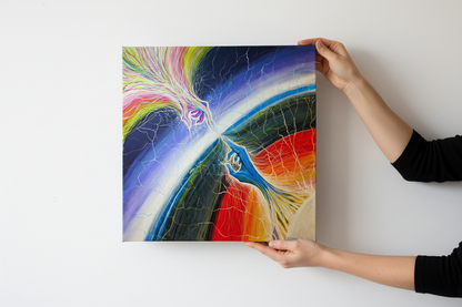 Connected to Divine | Stretched Canvas Print