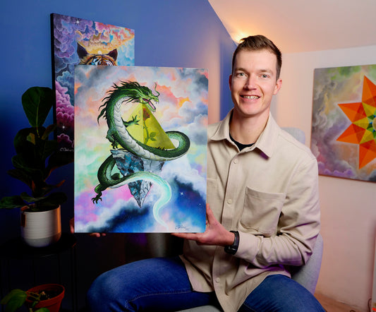 The Dragon | Original Acrylic Painting