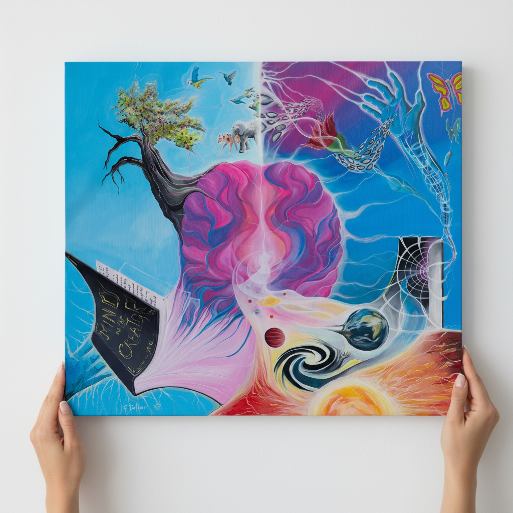 Mind as the Creator | Canvas Print