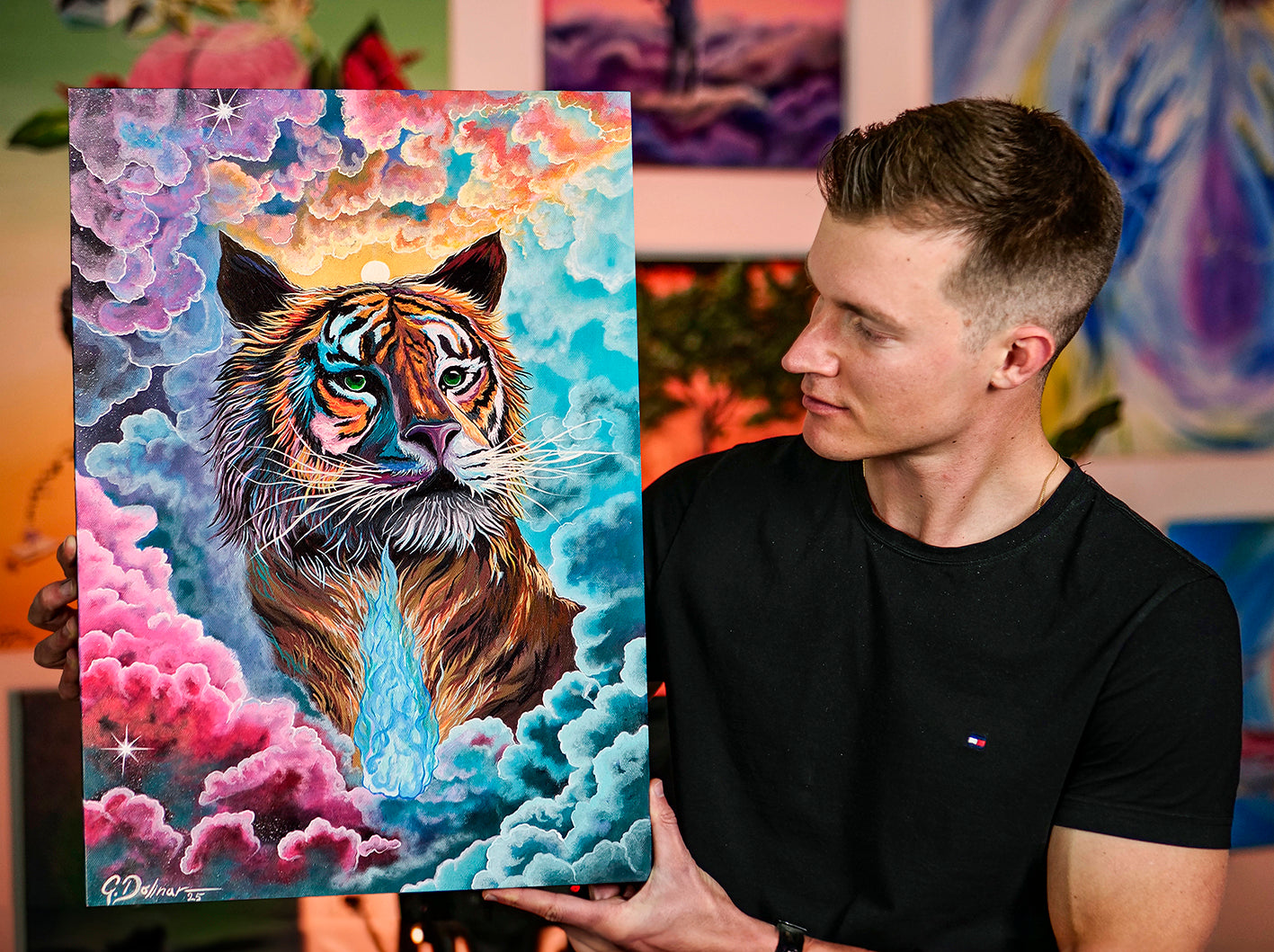 Flame of Life | Original Acrylic Painting