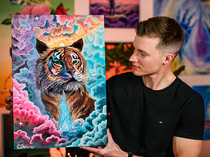 Flame of Life | Original Acrylic Painting