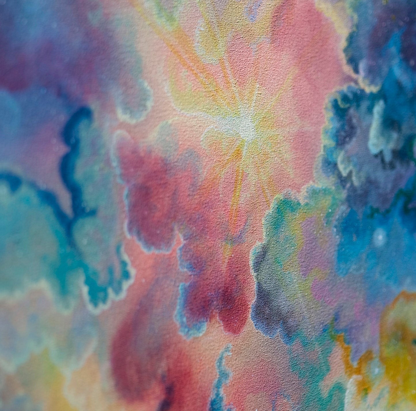 Heaven's Opening - Divine Light Art | Original Painting