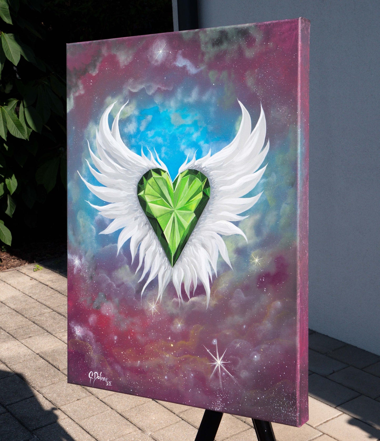 Transcendence - Heart Activation | Heart Chakra | Original Acrylic Painting