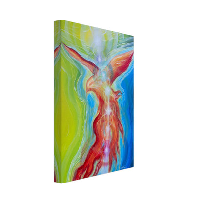 Phoenix Vol.2 | Spirit of Transformation | Stretched Canvas Print