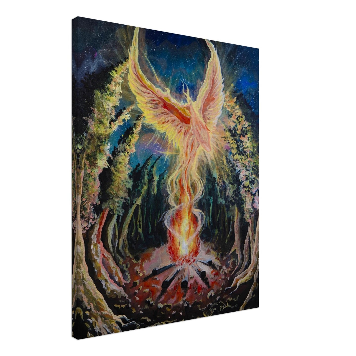 Phoenix Rises Vol. 1 | Stretched Canvas Print