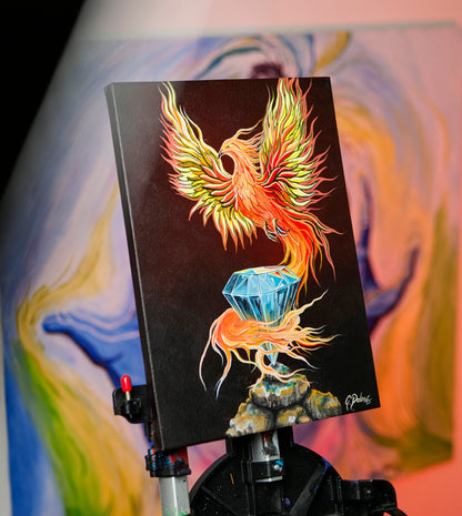 Phoenix Vol. 3 | The Indestructible Spirit | Original Painting