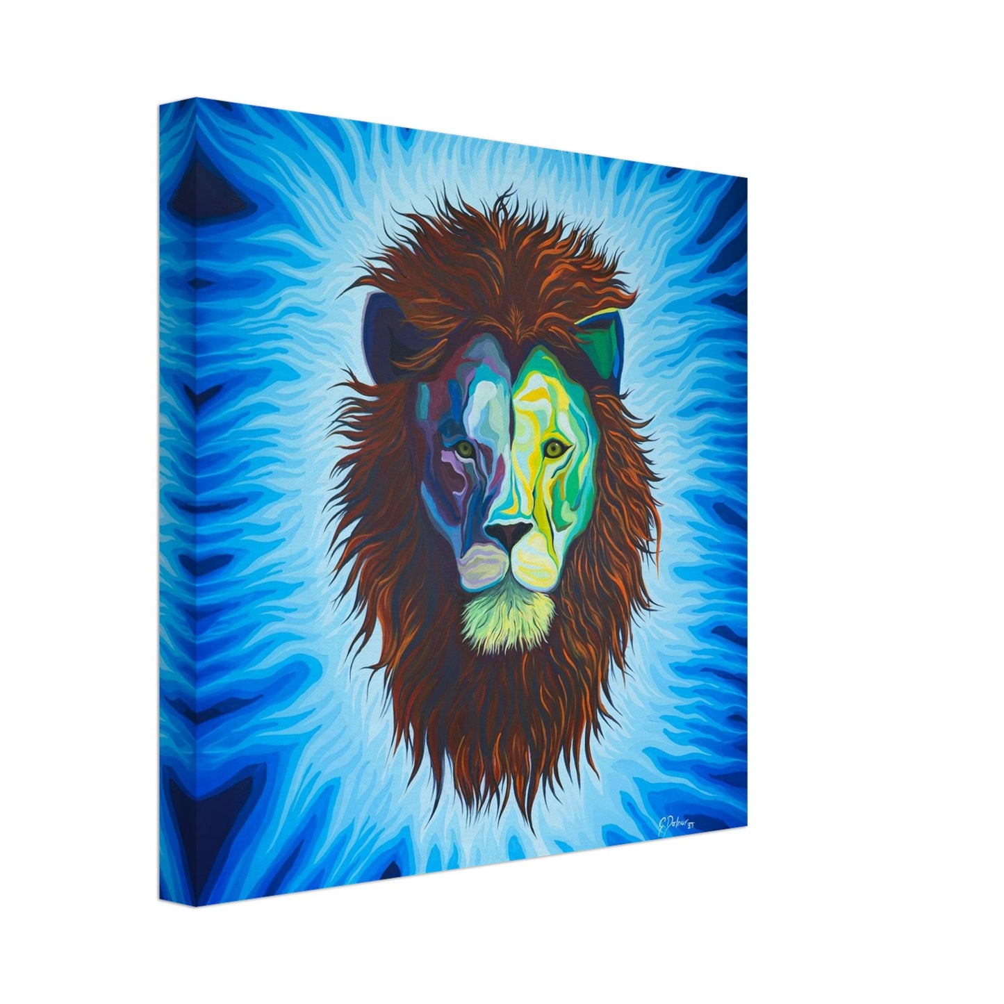 Spirit of a Lion | Stretched Canvas Print