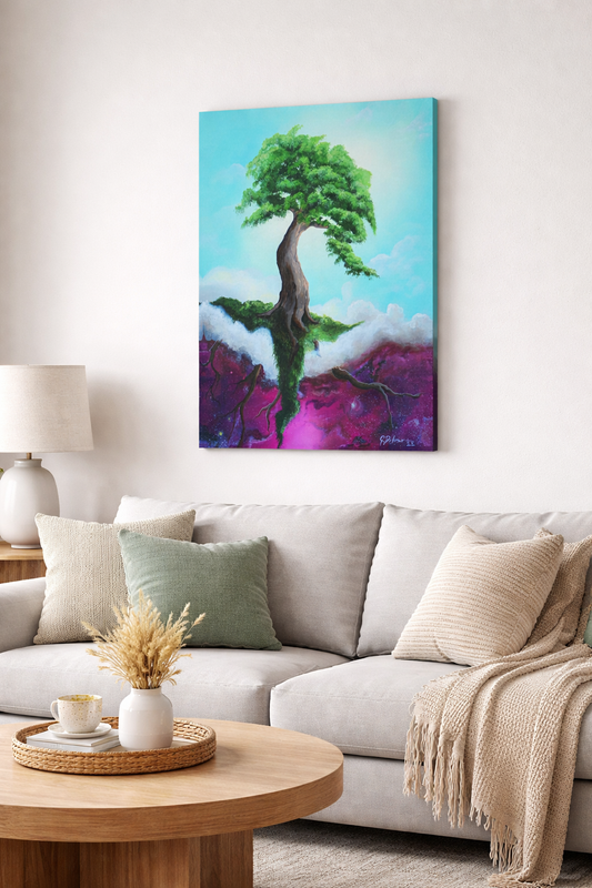 The Tree of Wisdom | Stretched Canvas Print