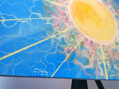 The Sun - Healing Art | Canvas Print